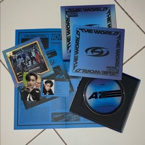 ATEEZ THE WORLD EP.1 Blue and Black Album Set